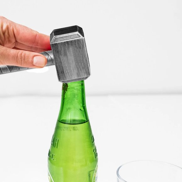 Thor Love and Thunder Hammer Mjolnir Inspired Bottle Opener (Brown) - Picture 3 of 5